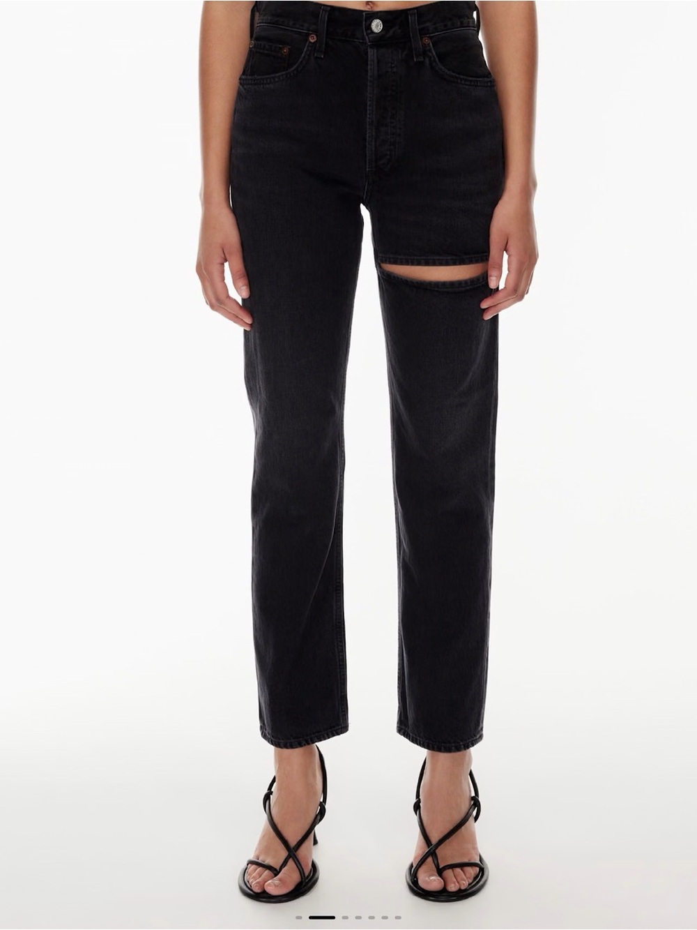 NWT Agolde Lana Slice Jean